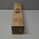 Wood Curtain Rods for Windows 4884 Inches, 1" Heavy Duty Adjustable Farmhouse Drapery Pole with Rustic Wood Grain Decorative Finials (30-881 pack, Walnut)