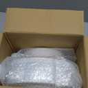 I00000 102 Pieces Gold Plastic Plates, Disposable Party Plates White Gold Rim, 51 Disposable Gold Dinner Plates 10.25 Inch and 51 Disposable Dessert Appetizer Elegant Fancy Wedding Plates 7.5 Inch