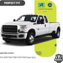 Headlights W/Bulbs for 2011 2012 2013 2014 2015 2016 Ford F250 F350 F450 F550 Super Duty Halogen Headlamp Replacement Driver & Passenger Side