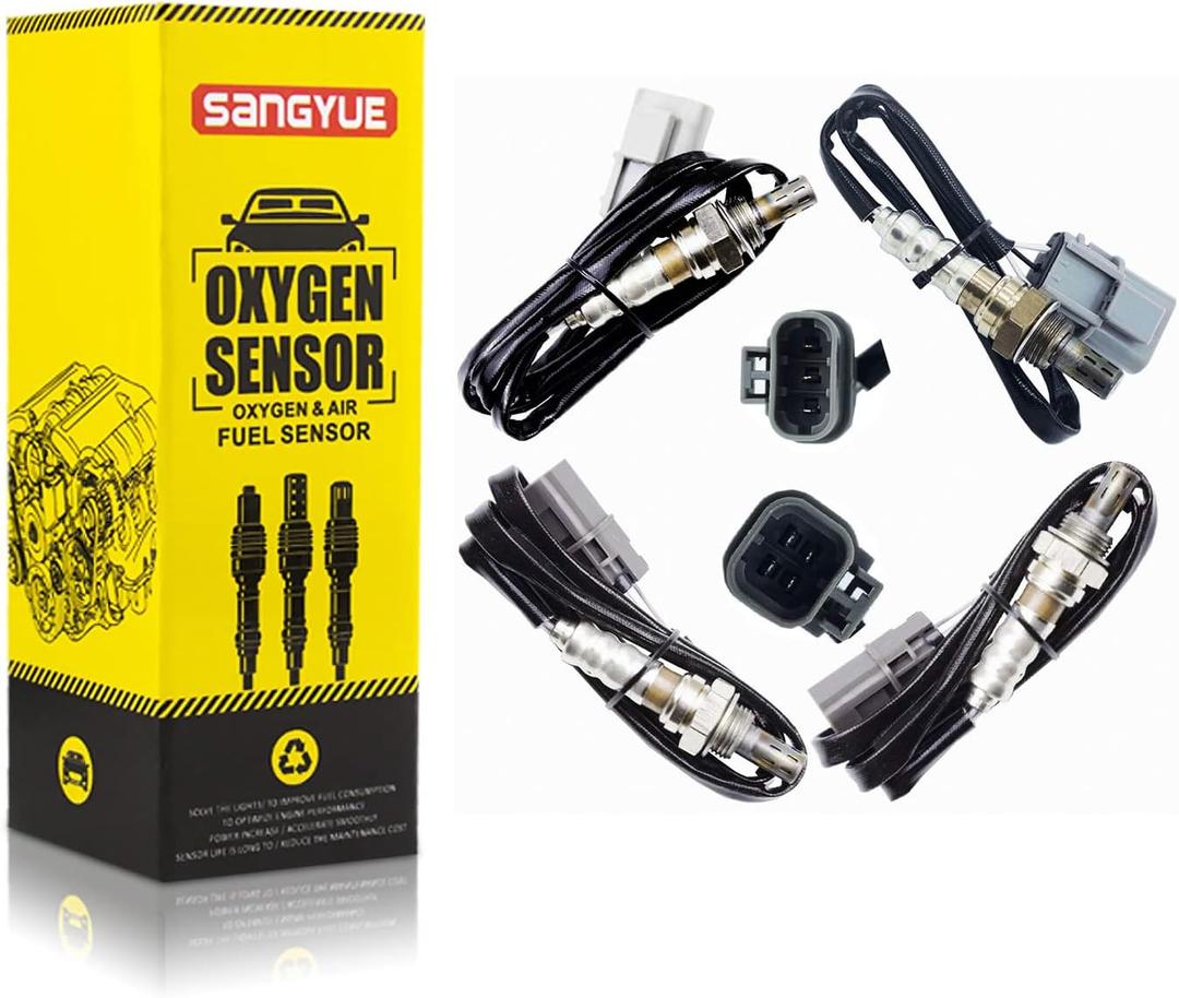 Oxygen Sensor for Nissan Frontier 2001 2002 3.3L Upstream + Downstream 4pcs