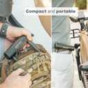 Via Velo Mini Bike U Lock| Pro Mini U Lock 20CrMnTi Steel Anti-Theft 16mm Shackle with Bracket insize:5.7 x 3.5 in and Sold Secure Diamomd Approval for All Bikes Electric Bike,Electric Scooters