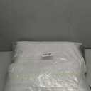 JA COMFORTS 1220 Premium Goose Down Feather Throw Pillow Inserts(Set of 2)-5% Down Filling, High Filling Weight, 250 TC Cotton Cover, Square, White. 