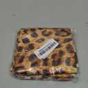 Leopard Pillow Covers 16x16 Inches Pack of 2,Cheetah Print Brown Throw Pillow Covers Animal Skin Modern Pillowcase Decoration Farmhouse Decorative Linen Cushion Cover Decor for Home Sofa Couch
