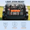 DOKIO 200W Portable Foldable Solar Panel Kit (20x27in, 9.7lb), with Separate Controller and Dual USB, Monocrystalline Charger for 12V Batteries & Power Stations, RV Camping Trailer Emergency Backup