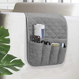 Sofa Armrest Organizer Non Woven Fabric Multifunctional Armchair Caddy for Couch Remote Control Holder for Home