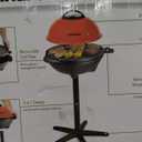 Cuisinart Indoor/Outdoor Electric Grill, 2-in-1 Portable BBQ with Nonstick Cooking Surface, Electric Grill Outdoor with Adjustable Heat, Stand/Tabletop Options for Cookouts, Barbecues, Small Spaces