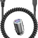 Radar Detector Cable,USB-C to RJ11 Plug Charging Kit,with Automatic Recognition and Matching Voltage Function,for Escort Max360 Unide Beltronics Cob'r'a DualPro 360 Radenso XP etc Radar Detector