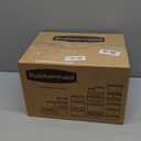 Rubbermaid EasyFindLids Food Storage Containers with SilverShield Antimicrobial Protection, 42-Piece Set, BPA-Free, Grey