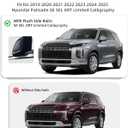 Snailfly Aluminum Roof Rack Cross Bars Fit for 2019-2025 Hyundai Palisade SE SEL XRT Limited Calligraphy with Flush Side Rails, Aerodynamic Rooftop Cargo Carrier Luggage with Anti-Theft Lock