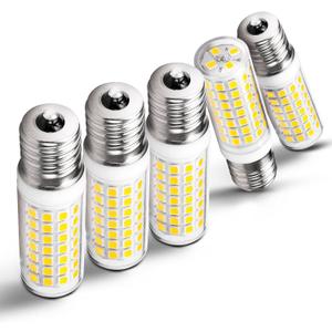 E17 Intermediate Base Light Bulb 6W (60W Halogen Equivalent) 4000K Natural White 700lm 120V LED Ceiling Fan Bulb for Appliance, Desk Lamp, Cabinet, Closet, Chandelier Lighting, Non-dimmable, 3pack