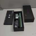 Jack  Rose Travel Steamer for Clothes,100-220V Portable Iron,15s Heat Up,Steamer  Iron 2 In 1, Travel Size,Large Ceramic Heat Panel,for Global and Europe (Grenn)