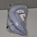 IDOMIK Dog Recovery Collar, Waterproof Soft Dog Cone After Surgery, Comfy Protective Elizabethan Collar Alternative for Dogs Cats, Adjustable Pet Neck Donut Cone Anti-Licking Biting Wounds,Blue,M