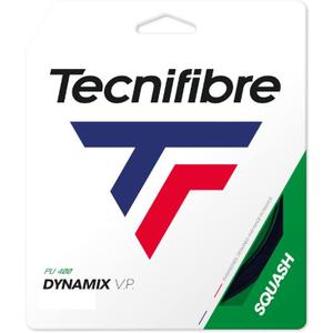 Tecnifibre Dynamix VP Squash String Set (1.20 / 12m, Black)
