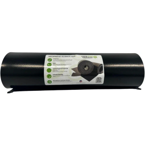 Rubber Sheet Warehouse Neoprene Rubber Commercial Grade 65A +/-5.125" Thick X 12" Wide X 36" Long