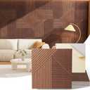Acoustic Wall Panels, 6 Piece 23.62" X 23.62" Peel and Stick Wall Panels, Haven Panel Divide