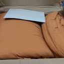 Bedsure King Comforter Set, Pumpkin Soft Prewashed Bedding for All Seasons, 3 Pieces GentleSoft Bed Set, 1 Lightweight Comforter (104"x90") and 2 Pillowcases (20"x36")