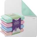 Incontinence Bed Pads - Reusable Waterproof Under pad Chair, Sofa and Mattress Protectors - Highly Absorbent, Machine Washable - for Children, Pets and Seniors (30x36 (Pack of 4)