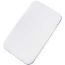 Mecc ecoh Baby Bassinet Mattress, 100% Breathable Cover, Water-Resistant Lining, Rectangle 33"x20"x2" Fit for Baby Delight/KoolerThings/ANGELBLISS/YADAQE/Jimglo/BCOL/BabyBond/MMBABY/Mika Micky (White)