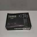 TOLOCO Massage Gun, Deep Tissue Back Massage for Athletes for Pain Relief, Percussion Massager with 10 Massages Heads & Silent Brushless Motor, Valentines Day Gifts for Him Her, Black