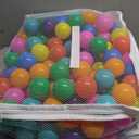 PlayMaty Ball Pit Balls - Colorful Ocean Pool Toys for Kids, Phthalate & BPA Free, 100pcs for Toddler Playhouse, Tent, or Playpen