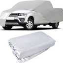 Munirater All Weather Heavy Duty Outdoor Pickup Truck Cover Sun Rain Replacemenet for Universal Pickup Truck up to 210 L x 70 W x 65 H