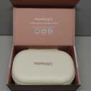 Momcozy M5 Smart APP Controlled Wearable Breast Pump, Hands-Free Wireless Electric Pump, 3 Modes 9 Suction Levels, BPA-Free, Portable Lightweight, 24mm Flange, 2-Pack Cozy Red