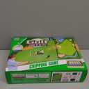 37pcs Golf Chipping Game Set - Indoor/Outdoor Golf Practice Mat with Balls, Scoreboard, Golf Club & Storage Bag, Perfect for Family Fun, Backyard/Office Use (Green1)