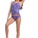 Kanu Surf Melanie Beach Sport 2pc Banded Tankini Swimsuit