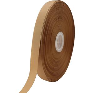 Jesep One Roll 100 Yards 3/4" Soild Grosgrain Ribbon Boutique Gift Wrapping Package Ribbon, DIY Crafts Bow Hair Headband Accessories Assorted Ribbon#835 (3/4" 20mm, Khaki)