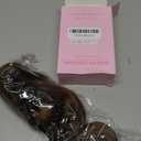 14 Inch Ponytail Extension - Clip in Ponytail Hair Extensions, Curly Wavy Pony Tails Hair Extensions, Synthetic Claw Clip Ponytail Extension for Women (Color: Medium Brown Mixed Honey Blonde)