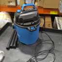 Vacmaster VJC507P 5-Gallon* 3 Peak HP** Wet/Dry Shop Vacuum, Blue, 5 gal