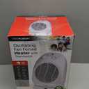 Pro Fusion Heat FH-101A 750/1500 Watt White Oscillating Fan & Heater