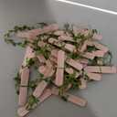 3Pcs 8.2ft Floral Garland with Realistic Greenery for Weddings Birthdays Home Party Decor Decorative Floral Garland