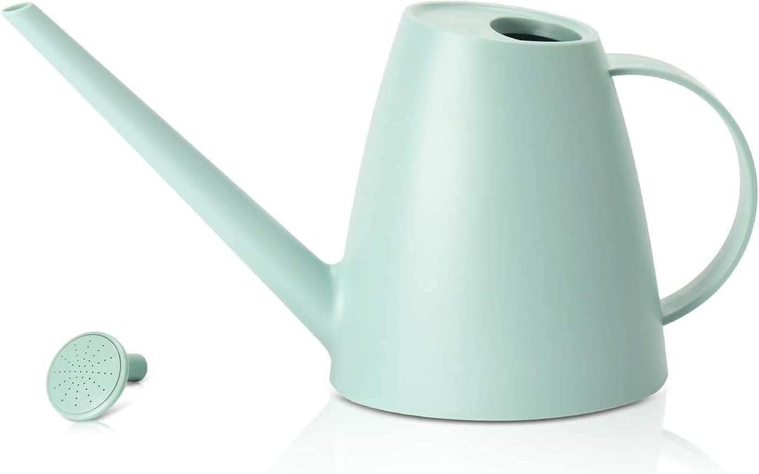 Watering Can for Indoor Plants Garden Flower, Modern Small Water Cans Long Spout for Indoor Outdoor Watering Plants (Green)
