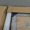 Hongkee 24x36 Poster Frame Set of 2, Rustic Grey Wood Style - Display 24 x 36 Poster without Mat or 20x30 Picture with Mat, Wall Mounting Horizontal and Vertical