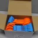 40 Pcs 5.5 Inch Mini Beach Sand Shovels Colorful Plastic Rake Sand Shovel Sifter Beach Toys for Teens Boys Girls Party Backyard Garden Shoveling Sand and Snow, 4 Styles