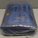 Bedsure Navy Duvet Covers Queen Size - Prewashed Cotton-Like Polyester Duvet Cover, Soft Queen Duvet Cover Set 3 Pieces with Zipper Closure, 1 Duvet Cover 90x90 inches and 2 Pillow Shams (05 - Navy (No Comforter))