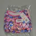 LQSZ Girls Princess Dresses Toddler Tulle Dress with Cute Puff Sleeves for Birthday Party Outfit,Summer, 140