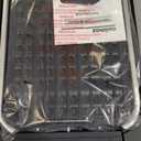 Indoor Grill, CUSIMAX Smokeless Grill Indoor, 1500W Electric Grill Griddle Korean BBQ with LED Smart Display & Tempered Glass Lid, Non-stick Removable Grill Plate & Griddle Plate, Black