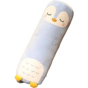 MUPI Long Plush Cute Body Pillows 33" Cuddle Stuffed Animal Shaped Bed Body Pillows Soft Cotton Plushies Doll Toy Gifts (Penguin, 33 Inch)