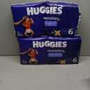 Huggies Size 6 Overnites Baby Diapers: Overnight Diapers, Size 6 (35+ lbs), 84 Ct (2 Packs of 42), Packaging May Vary