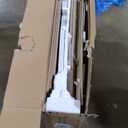 SHW 51 x 59 Inches L-Shaped Home Office Wood Corner Desk with Box Box File Drawers, Maple