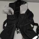 NOOLA Running Vest for Women Men, Lightweight Hydration Vest with Dual 500ML Soft Flasks, Water Backpack Hydration Pack, Adjustable Running Tail Chest Bag for Hiking Race Marathon Cycling, Black