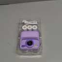 Kids Instant Digital Cameras for Boys and Girls, 1080P HD Dual-Lens Selfie Digital Camera with Print Paper & 32G Card, Christmas Birthday Gifts Toys for Toddler and Teenagers Age 3-16 Years Old (Purple)