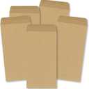 Coin Envelopes, 500 Pack Kraft Seed Envelopes, Small Parts Envelopes with Gummed Seal, 4.5 x 3Inches