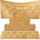 Outus Hay Bale Decoration 6 Pack Western Cowboy Party Decorations Hay Bale Box 3 Pack Straw Tablecloths Farm Theme Party Photo Props Rustic Farmhouse Cowboy Supplies