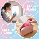 Water Drop Squeeze Squishies, Dream Squishy Drop Squishy Stress Ball, Soft Fidget Stress Ball, 2026 New Slow Rise Relief Fidget Sensory for Anxiety Stress Easter Party Favors (Pink)
