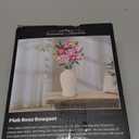 Pink Rose Bouquet Flowers Building Set, 834Pcs Roses Artificial Flowers Botanical Collection Compatible with Lego Flowers for Adults Valentines Day Gifts for Her Women Wife Girlfriend Mom