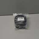 2 x Black Ribbon 1-1/2 Inch 50 Yards, Solid Satin Ribbon for Flower Bouquet, Crafts, Gift Wrapping, Bridal Invitations, Hair, Festival and Halloween Decorations