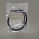 Superbat HD SDI Cable, DIN 1.0/2.3 to BNC Male Cable 3ft Belden 1855A for Blackmagic BMCC/BMPCC Video Assist 4K Transmissions & HyperDeck Kameras